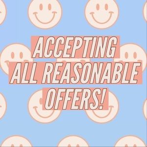 closet clear out! accepting all reasonable offers ✨